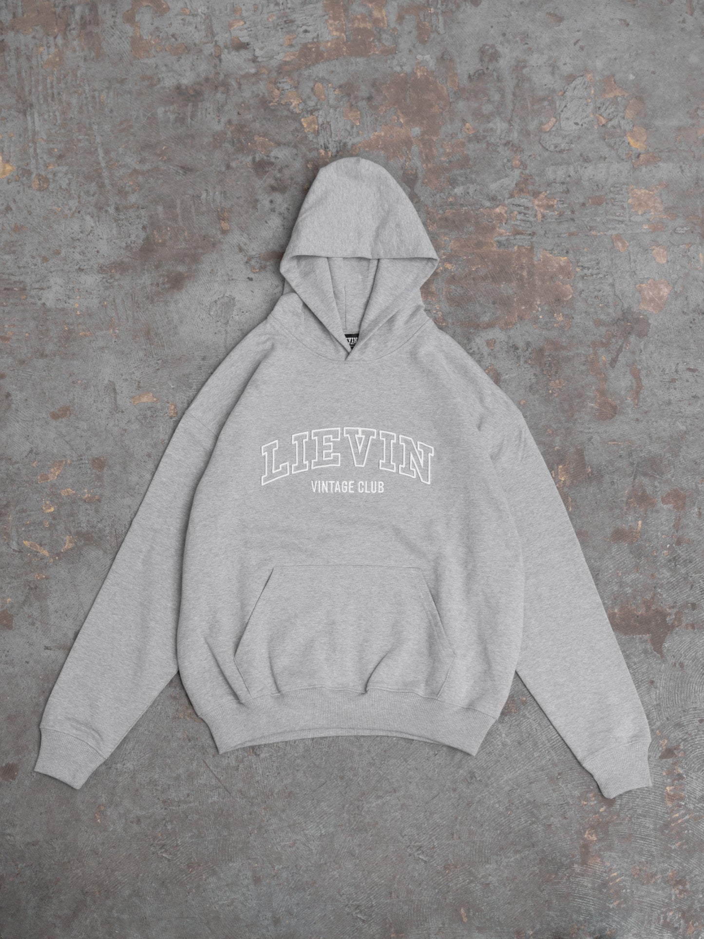 COLLEGE HOODIE GREY